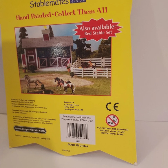 2008 Breyer Stablemates Authentic Hand Painted Peruvian Paso - Still In Package - Picture 8 of 9